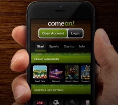 ComeOn Casino login