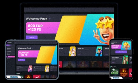 Casino Bell Website Interface