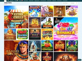 Infinity Slots Casino Interface
